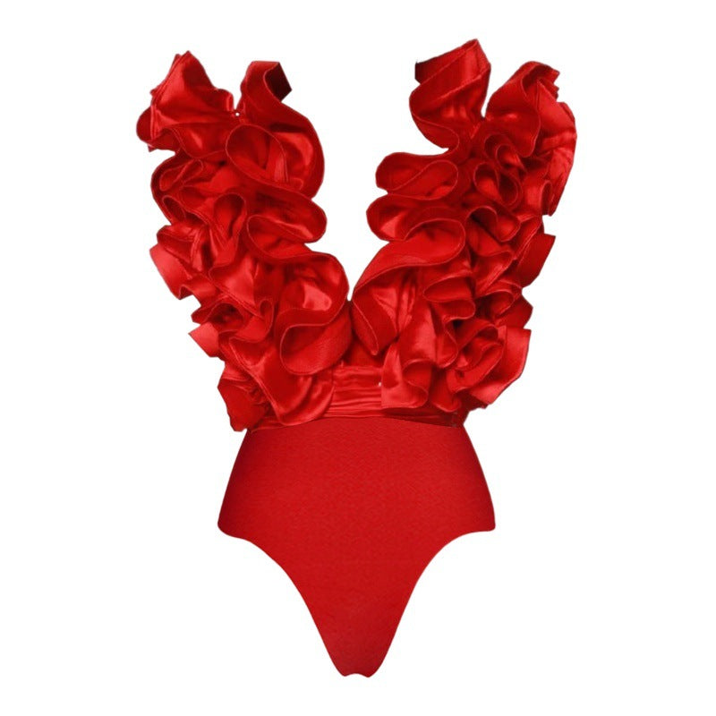 Red Slint Swimsuit