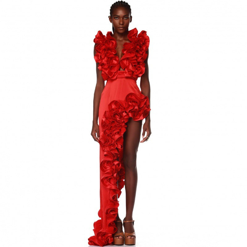 Red Slint Swimsuit